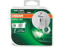 OSRAM Ersatzlampe H4 ULTRA LIFE 12V 60/55W P43t
