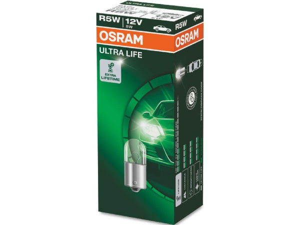 OSRAM Ersatzlampe ULTRA LIFE 12V 5W BA15s