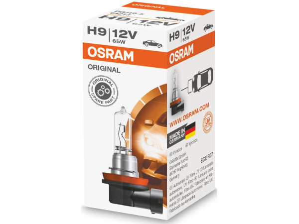 OSRAM replacement lamp light bulb H9 12V 65W PGJ19-5