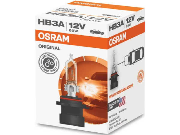 Lampadina lampada di sostituzione Osram HB3A 12V 60W P20D