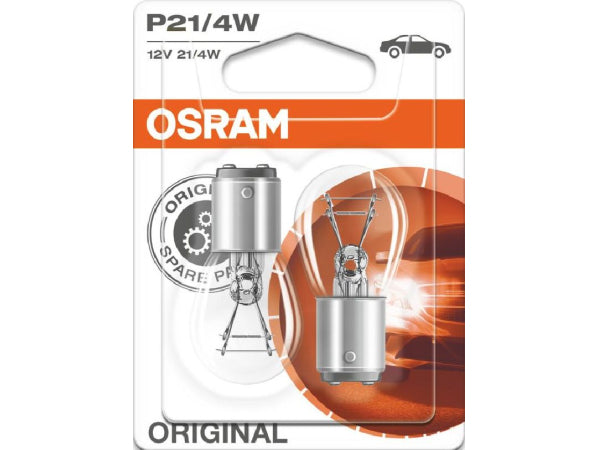 Lampada lampada di sostituzione Osram 12V 12V 21 / 4W Bay15D / Blister VPE 2