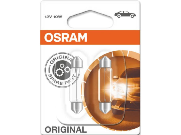 OSRAM replacement lamp SOFFITTITENLALL 12V 10W SV8.5-8 / Blister VPE 2