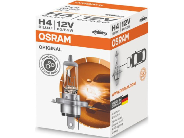 OSRAM Ersatzlampe H4 12V 60/55W P43t