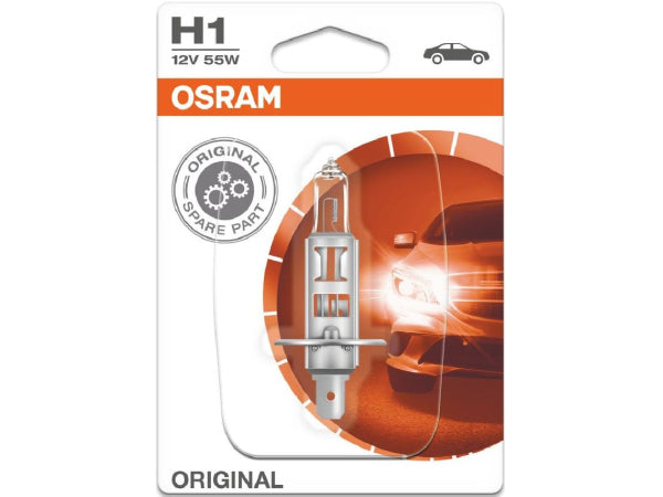 OSRAM Ersatzlampe H1 12V 55W P14,5s Blister VPE1