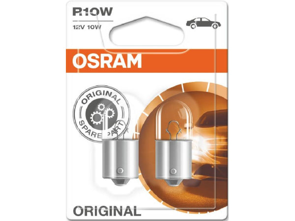 OSRAM replacement lamp light bulb 12V 10W BA15S / Blister VPE 2