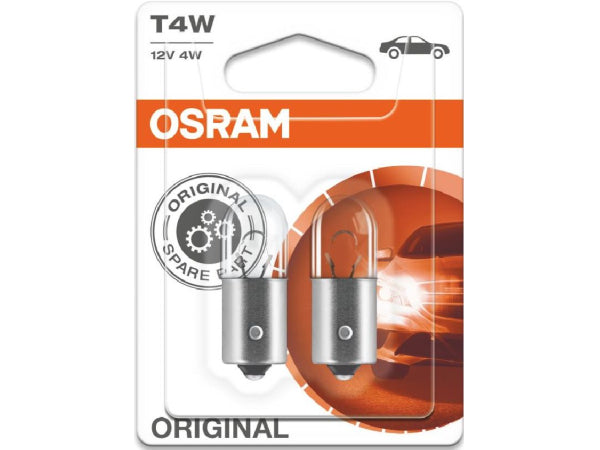 Ampoule de lampe de remplacement OSRAM 12V 4W BA9S / BLISTER VPE 2