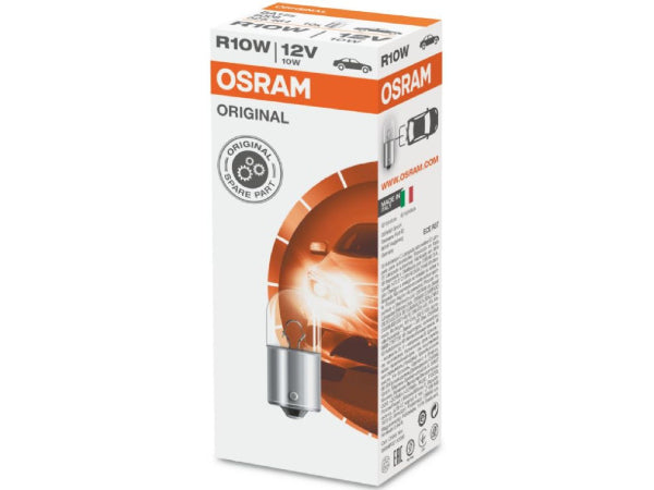 OSRAM Ersatzleuchtmittel Glühlampe 12V 10W BA15s
