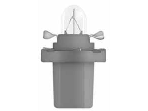 Lampe de base en verre luminoïde Osram Miniwatt 24V 1.2W B8.5D