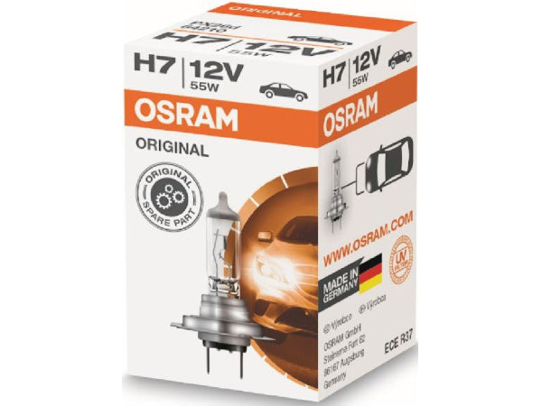 OSRAM Ersatzleuchtmittel Glühlampe H7 12V 55W PX26d