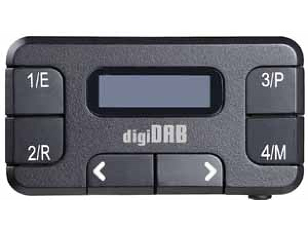 Digidab vehicle HiFi DAB+ receiver "Rome" 4 transmitter memory TA, S/F 12V
