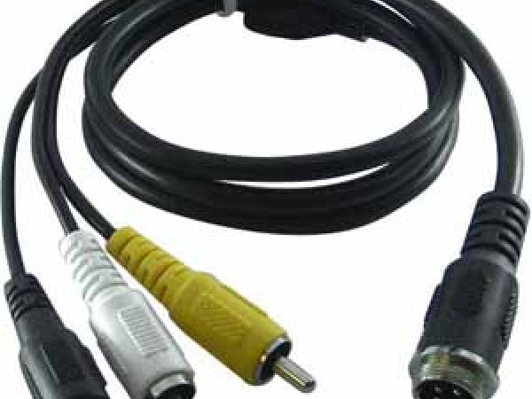 Eyes system vehicle hi -fi 4pin - cinch M + DC adapter for external monitors