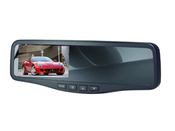 Eyes system vehicle HiFi 4.3 color mirror monitor 10V-32V for max. 2 cameras