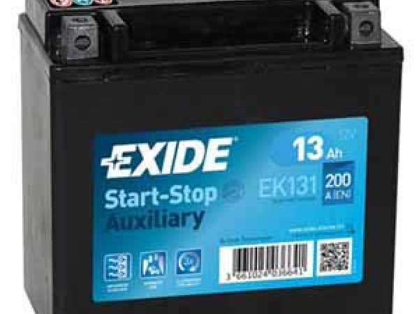 Exide vehicle battery Backup 12V/13AH/200A LXBXH 150x90x145mm/B0/S: 1