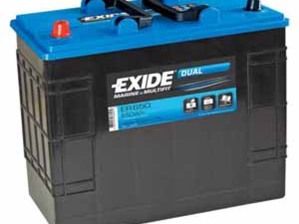 Exide vehicle battery dual 12V/142AH/850A LXBXH 350x175x290mm/W0/C: 0