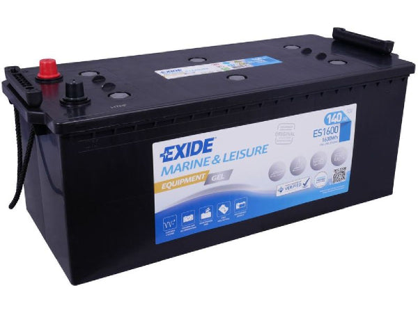 Exide Fahrzeugbatterie Equipment Gel 12V/140Ah/900A LxBxH 513x223x225mm/B0/S:3