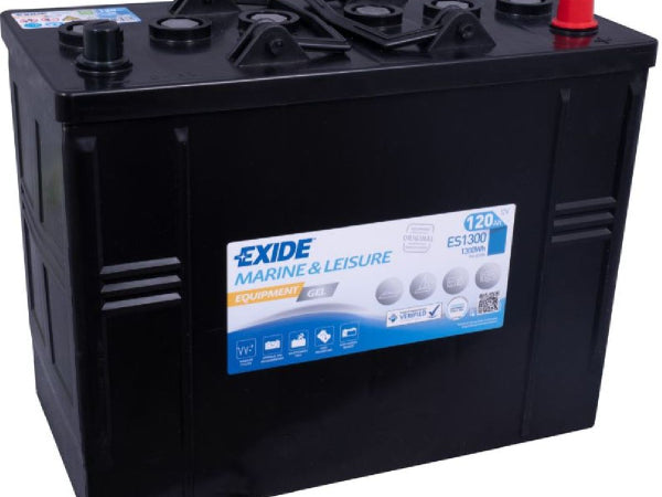 Exide Fahrzeugbatterie Equipment Gel 12V/120Ah/750A LxBxH 345x175x290mm/B0/S:0