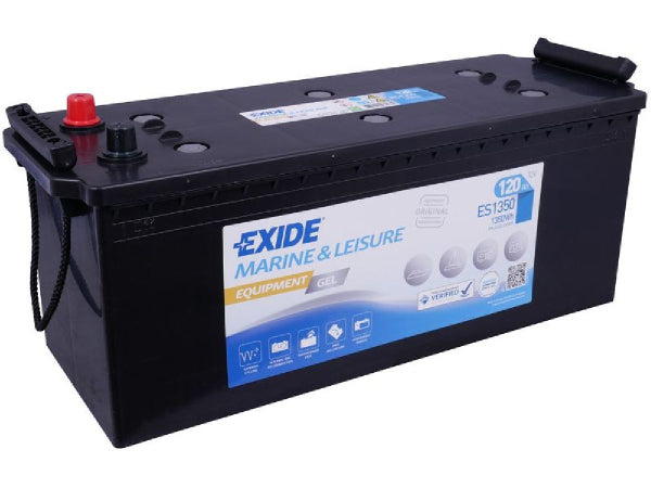 Exide Fahrzeugbatterie Equipment Gel 12V/120Ah/760A LxBxH 513x189x223mm/B0/S:3