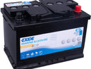 EXIDE ATTREZZATURA BATTERIA DEL VEICOLA GEL 12V/56AH/460A LXBXH 278x175x190mm/B13/S: 0