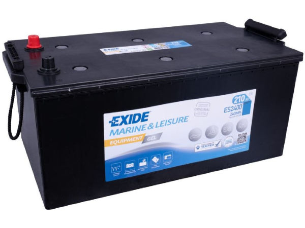 Exide Fahrzeugbatterie Equipment Gel 12V/210Ah/1030A LxBxH 518x276x242mm/B0/S:3