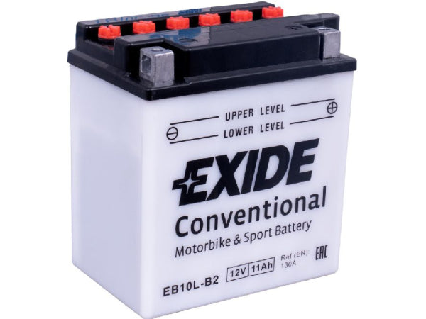 Exide vehicle battery 12 volt // 11 AH // 130 Amp. LXBXH: 135 // 90 // 145 // S: 0