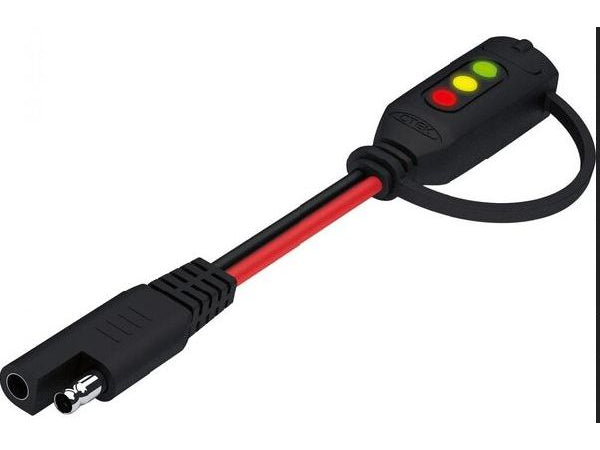 Dispositifs de charge de batterie de véhicule C-TEK Câble de connexion de la batterie 550 mm avec affichage d'état LED (SAE-72)