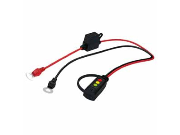 C-TEK Vehicle Battery Charging Dispositif Câble de connexion de la batterie avec affichage LED avec chaussure de câble d'anneau M6