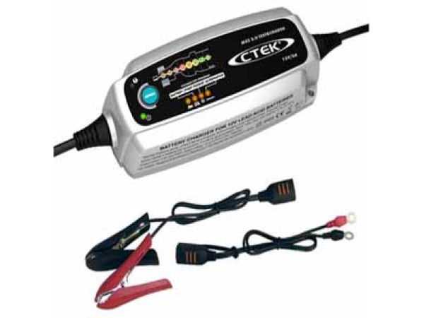 Chargeur de batterie de batterie du véhicule C-TEK Multi-chèque de 12 volts / 5 a