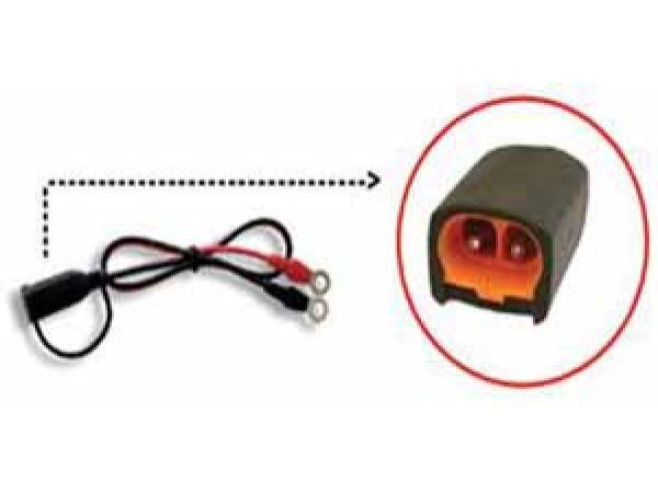 C-TEK Vehicle Battery Charging Dispositif Câble de connexion de la batterie (chaussure de câble d'anneau) Bouche orange