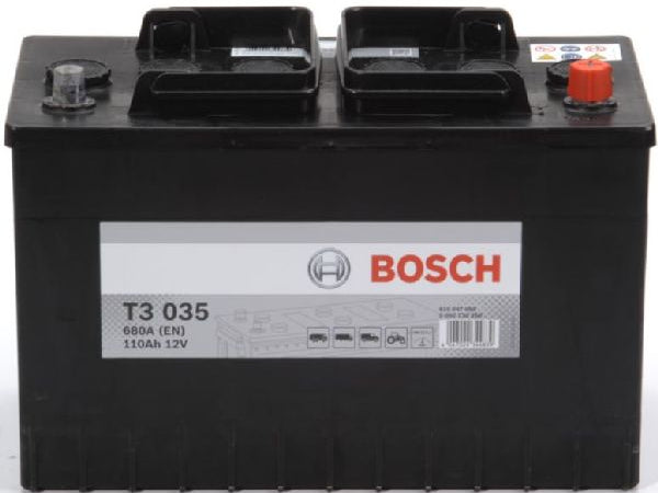 BOSCH Fahrzeugbatterie Starterbatterie Bosch 12V/110Ah/680A LxBxH 349x175x235mm/S:0