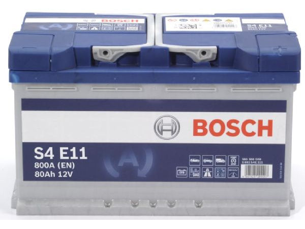 BOSCH Fahrzeugbatterie EFB-Batterie Bosch 12V/80Ah/800A LxBxH 315x175x190mm/S:0