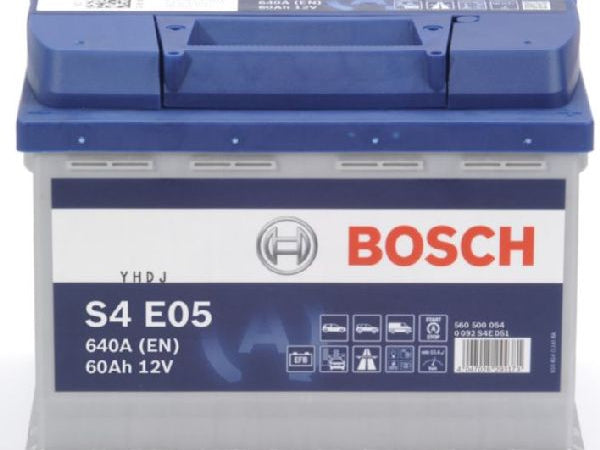 BOSCH Fahrzeugbatterie EFB-Batterie Bosch 12V/60Ah/640A LxBxH 242x175x190mm/S:0
