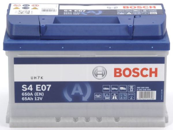 Bosch vehicle battery EFB battery Bosch 12V/65AH/650A LXBXH 278x175x175mm/s: 0