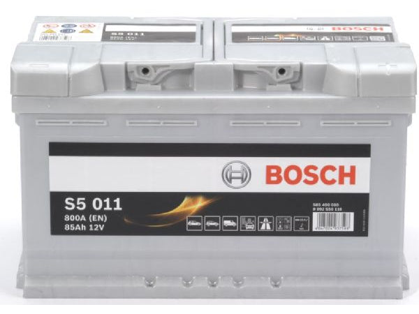 BOSCH Fahrzeugbatterie Starterbatterie Bosch 12V/85Ah/800A LxBxH 315x175x190mm/S:0