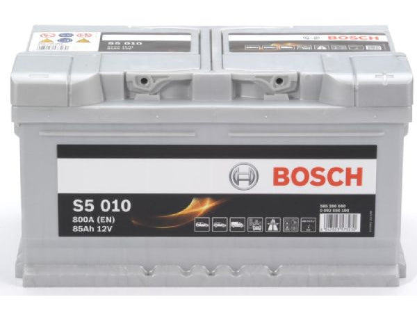 BOSCH Fahrzeugbatterie Starterbatterie Bosch 12V/85Ah/800A LxBxH 315x175x175mm/S:0