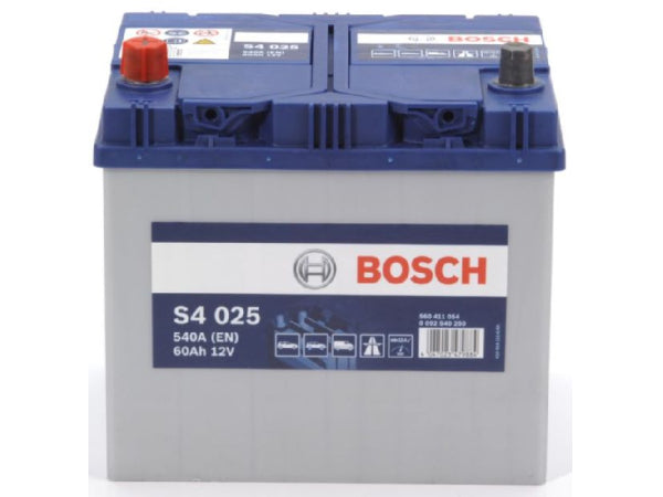 BOSCH Fahrzeugbatterie Starterbatterie Bosch 12V/60Ah/540A LxBxH 232x173x225mm/S:1