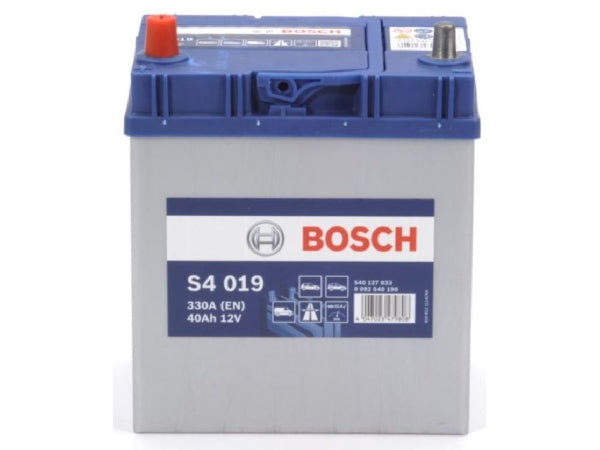 BOSCH Fahrzeugbatterie Starterbatterie Bosch 12V/40Ah/330A LxBxH 187x127x227mm/S:1