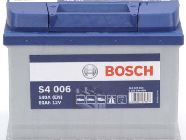 BOSCH Fahrzeugbatterie Starterbatterie Bosch 12V/60Ah/540A LxBxH 242x175x190mm/S:1