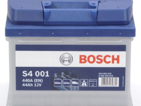 Bosch Vehicle battery Starter battery Bosch 12V/44AH/440A LXBXH 207x175x175mm/s: 0