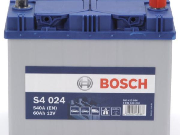 BOSCH Fahrzeugbatterie Starterbatterie Bosch 12V/60Ah/540A LxBxH 232x173x225mm/S:0