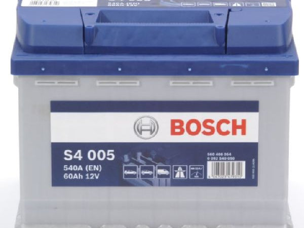 BOSCH Fahrzeugbatterie Starterbatterie Bosch 12V/60Ah/540A LxBxH 242x175x190mm/S:0
