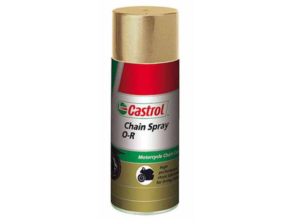 Spray de chaîne d'huile de castrol O-R 0,4L