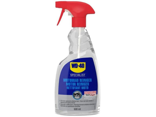 WD-40 body care spec. Motorbike complete cleaner