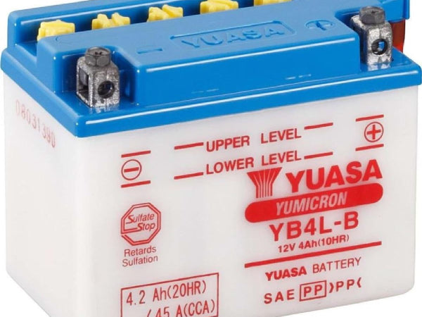 Yuasa vehicle battery yumicron 12V/4.2AH/45A