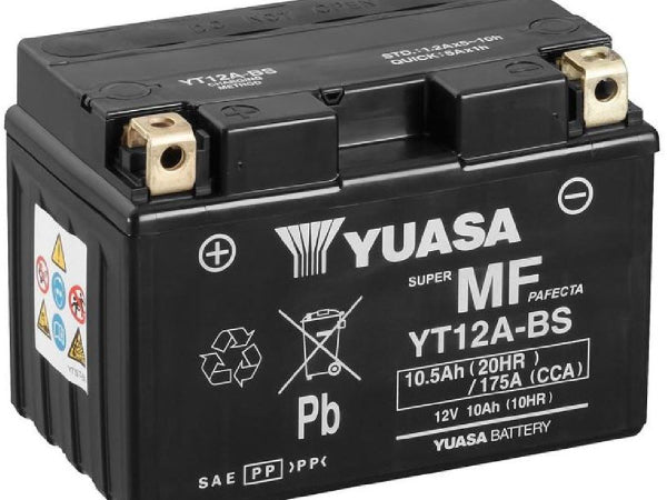 Yuasa vehicle battery AGM 12V/10.5AH/175A