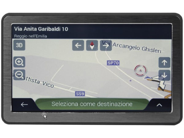 Sistema di navigazione portatile HIFI di guida Phonocar 7 "
