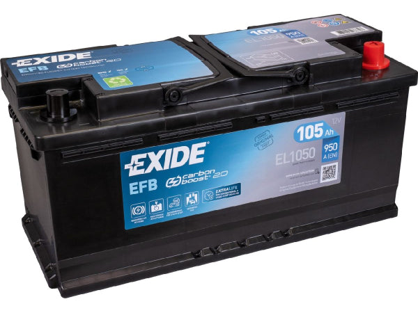 Exide vehicle battery Start-stop EFB 12V/105AH/950A