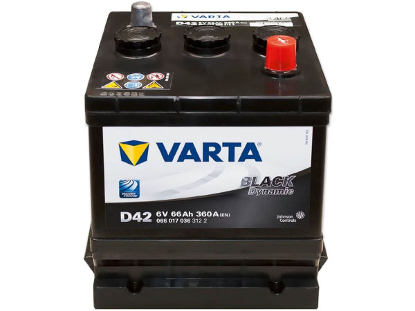 VARTA Vehicle battery Starter battery Varta 6V/66AH/360A