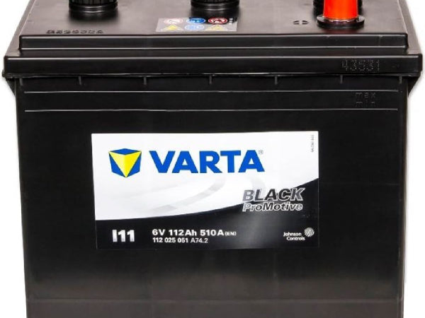 VARTA Vehicle batteries Starter battery Varta 6V/112AH/510A