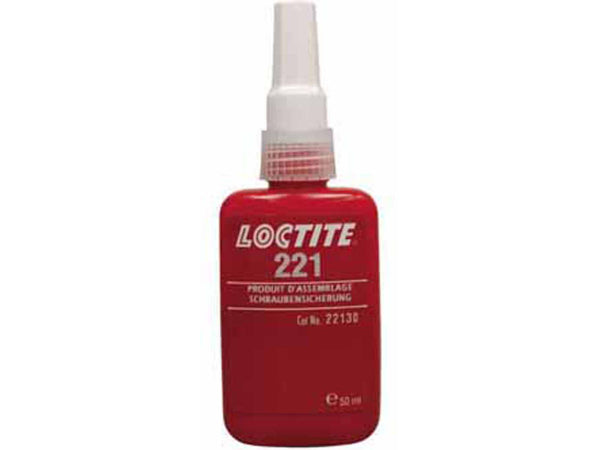 Henkel glue Loctite 221 bottle of 50 ml (VPE 12)