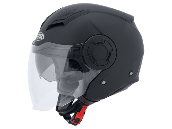 MTR motorcycle helmet helmet Demi-Jet 5 Evo Matt/Schwarz S